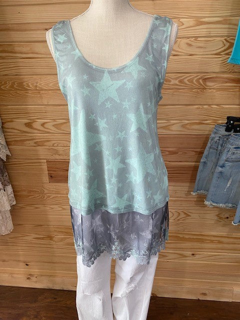 Mint Star Tank