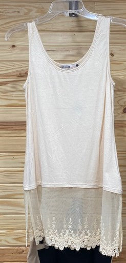 Lace Tank BG